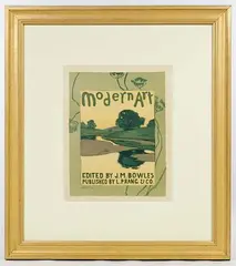 Arthur Wesley Dow, Plate #36, Lithograph