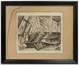 Pianist-Paris by Gyula Zilzer, Etching, offered Aug 2019