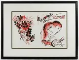 Femme Nue by Marc Chagall, Lithograph, offered Aug 2019