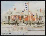 Guy Carleton Wiggins, Untitled, Watercolor on Paper