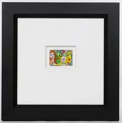 James Rizzi, I Know a Secret, Serigraph