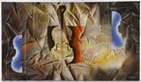 Sonata by Leonardo Nierman, Oil on Canvas, offered Jul 2019