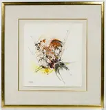 Leonardo Nierman, Untitled, Watercolor on Paper