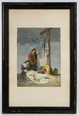Lajos Jámbor, Untitled, Watercolor