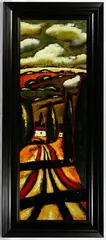 Untitled by Sergey Cherep, Mixed Media on Board, offered Jul 2019