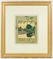 Arthur Wesley Dow, Plate #36, Lithograph