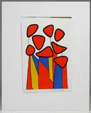 Squash Blossoms by Alexander Calder, Lithograph, offered Jul 2019