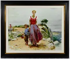 Enhanced by Pino Daeni, Giclee on Canvas, offered Jul 2019