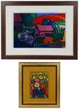 George Colin, Untitled, Pastel on Paper