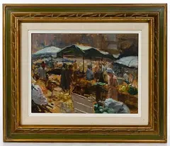 Zivko Zic, Untitled, Oil on Board