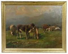Johann Daniel Holz, Untitled, Oil on Canvas