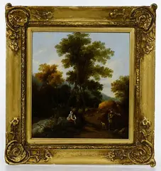 William Shayer Sr., Untitled, Oil on Board