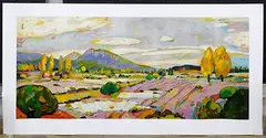 Manel Anoro, Montgri, Serigraph