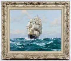 Charles Vickery, Wind of the Sea, Oil on Canvas