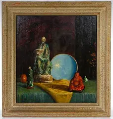 Miles Jefferson Early, Temple Treasures, Oil on Canvas