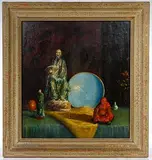Miles Jefferson Early, Temple Treasures, Oil on Canvas