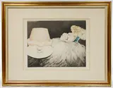Louis Icart, Lampshade, Etching