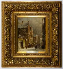 Petrus Gerardus Vertin, Untitled, Oil on Board