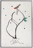 Ed Baynard, Untitled, Woodcut on Hand Laid Rag Paper