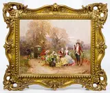 Untitled by Cesare Auguste Detti, Oil on Board, offered Feb 2019