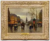 Place Clichy by Édouard Cortès, Oil on Canvas, offered Feb 2019