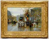 Place de La Madeleine by Édouard Cortès, Oil on Canvas, offered Feb 2019
