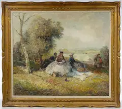Ludwig Gschossmann, Untitled, Oil on Canvas