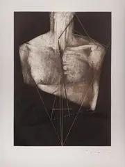 Untitled by Roberto Cortazar, Etching, offered Mar 2025