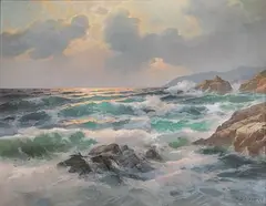 Untitled by Alexander Dzigurski, Oil on Canvas, offered Mar 2025