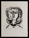 Tete de Femme by Pablo Picasso, Lithograph, offered Mar 2025