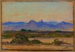 Eliot Candee Clark, Untitled, Pastel on Paper