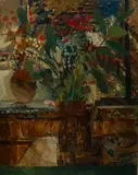 Bouquet by Jacques Petit, Oil on Canvas, offered Apr 2025