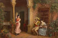Arthur Trevor Haddon, Untitled, Oil on Canvas