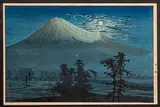 Shōtei Takahashi, Fujine, Woodcut
