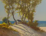 Joseph Tomanek, Untitled, Oil on Board