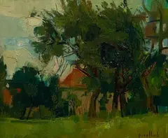 Untitled by Paul Collomb, Oil on Canvas, offered May 2025