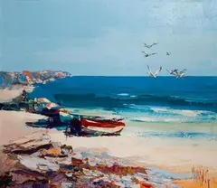 Mark King, Untitled, Oil on Canvas
