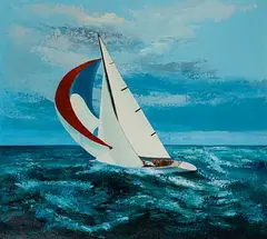 Mark King, Untitled, Oil on Canvas