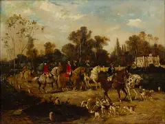 Jan Chełmiński, Untitled, Oil on Panel