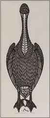 Spot Bill Pelican by Jacques Hnizdovsky, Woodcut, offered Jun 2025