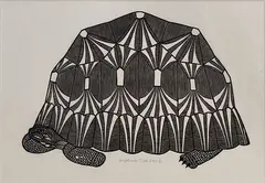 Jacques Hnizdovsky, Turtle II, Woodcut