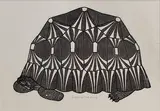Jacques Hnizdovsky, Turtle II, Woodcut