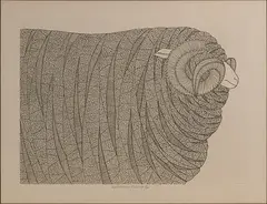 Ram by Jacques Hnizdovsky, Etching, offered Jun 2025