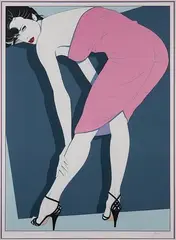 Patrick Nagel, Shannon, Serigraph