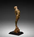 Richard MacDonald, I Am, Bronze Sculpture
