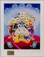 Carl Barks, Lavender and Old Lace, Lithograph