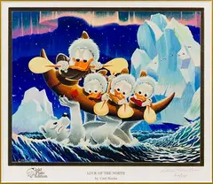 Carl Barks, Luck of the North, Lithograph