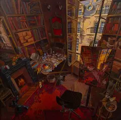 Alain Le Chatelier, Untitled, Oil On Canvas