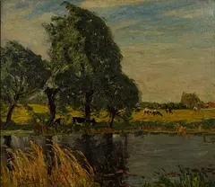 Hans Gleissner, Untitled, Oil on Cavas