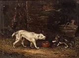 Emmanuel Noterman, Ready to Fight, Oil on Canvas